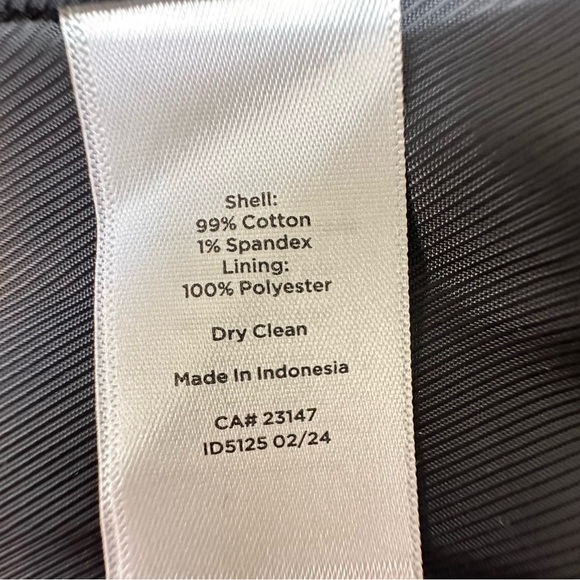 Talbots Black Textured Garment - Picture 9 of 10